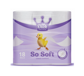 So Soft Pack of 18 3 Ply Toilet Rolls So Soft Pack of 18 3 Ply Toilet Rolls
